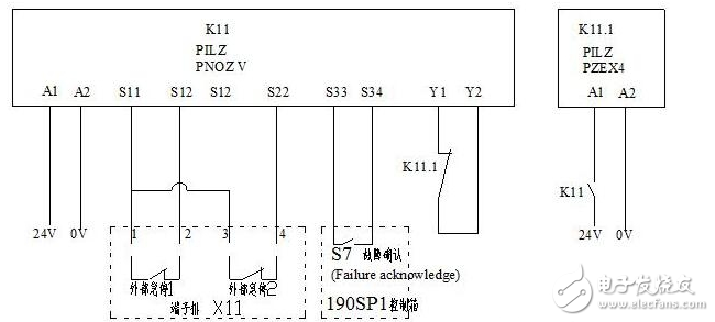 安全繼電器工作原理、接線圖、使用方法